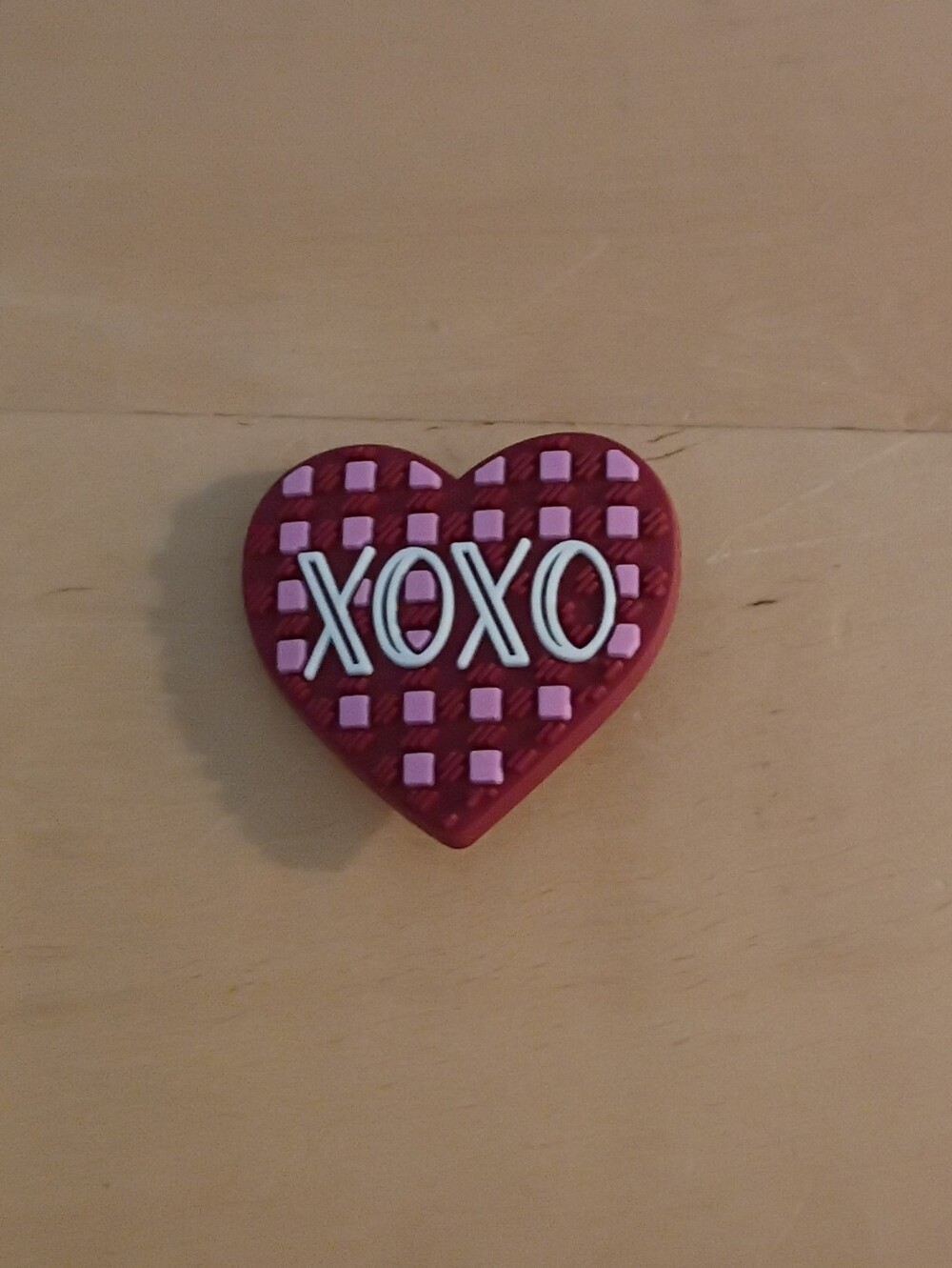10 for $10 Jibbitz Croc Charms - Red, Pink, White XOXO Heart - New Shoe Charms